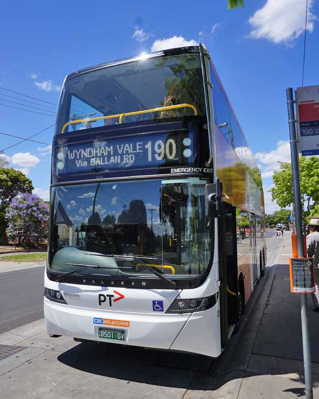 CDC Melbourne Volvo B9TL Volgren Optimus 135